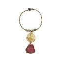 19 - ALBA - C.0100 - Collier avec médaillon et pendentif en agate.webp