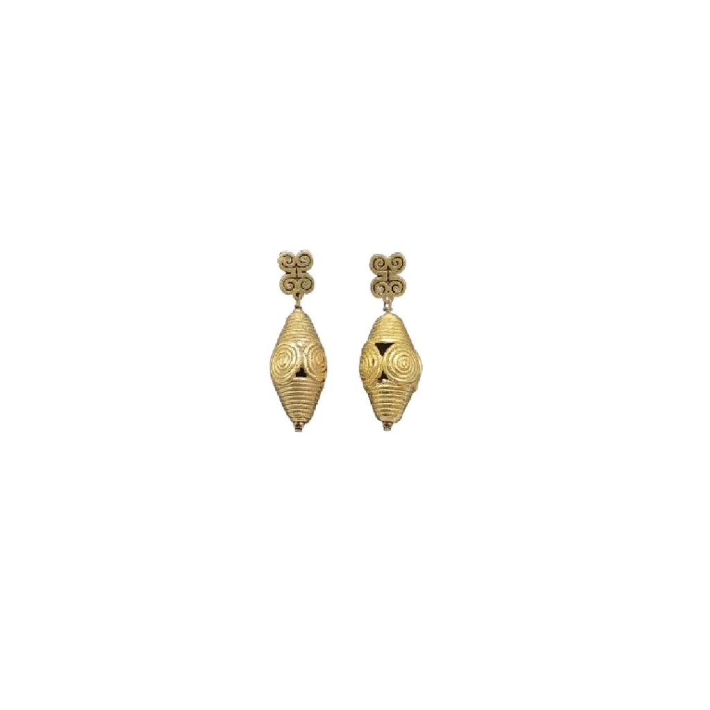 10 - TALIA - P.0105 - BO avec perle conique bronze - Taille S.webp