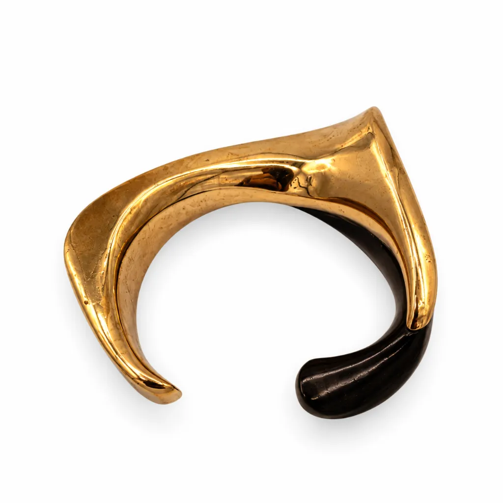 18- bis - Manchette ébène et bronze PM autre angle.webp