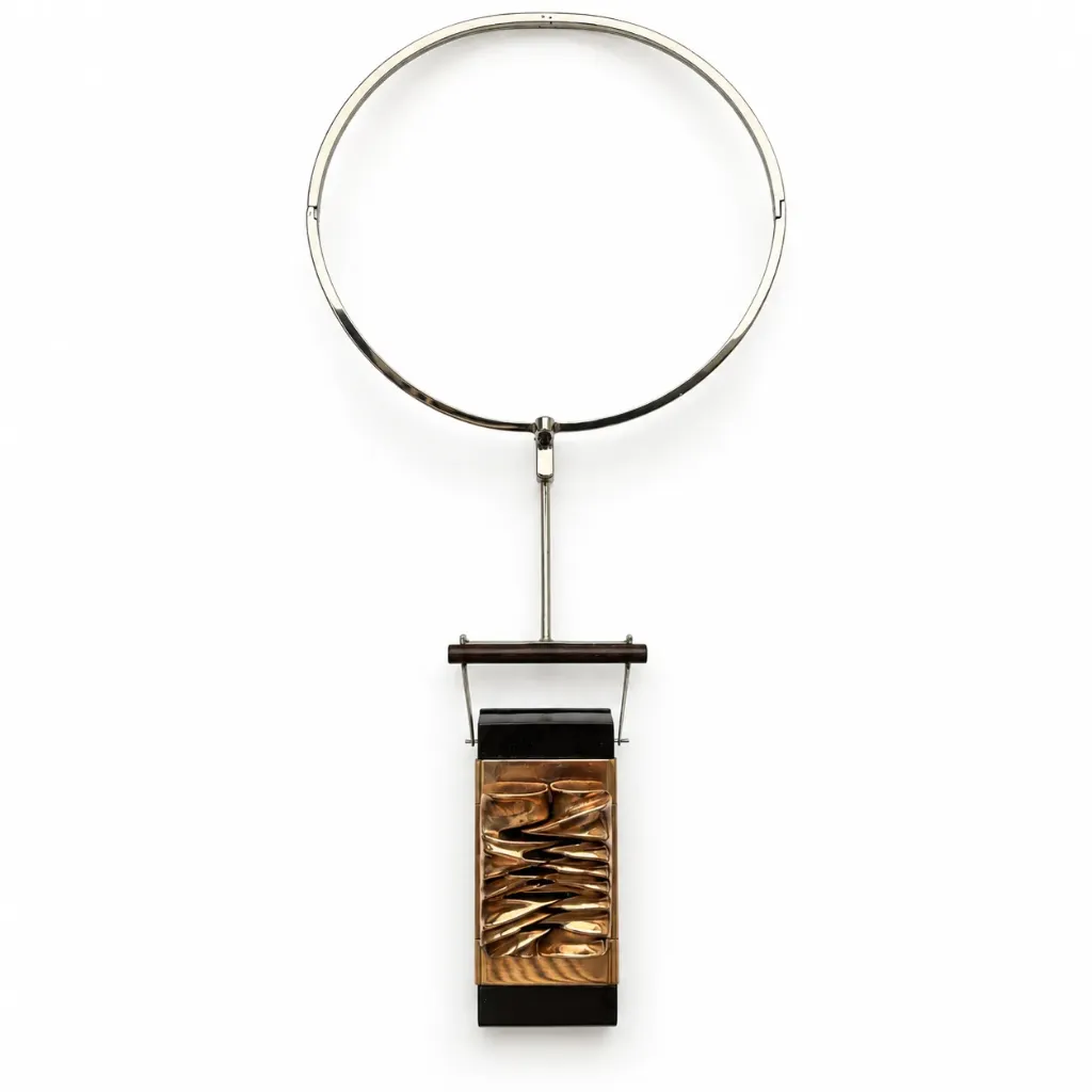 [4 - Collier pendentif boîte] J004 - Collier